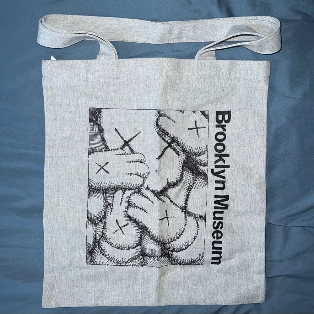 Kaws Brooklyn Museum Tote Gray